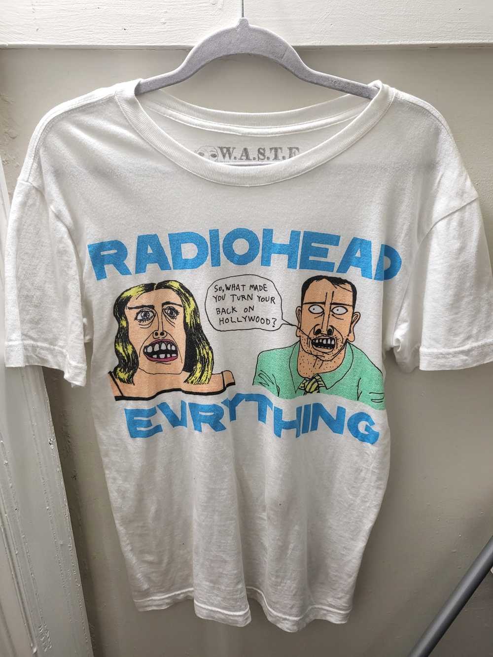 Band Tees Vintage Radiohead Kid A Tour Merch - image 1