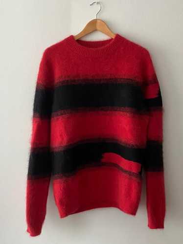 Etudes Fall Winter 2017 Red Angora Sweater