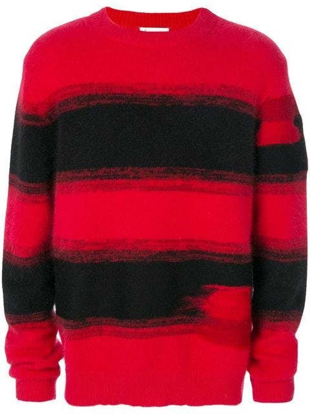 Etudes Fall Winter 2017 Red Angora Sweater - image 4