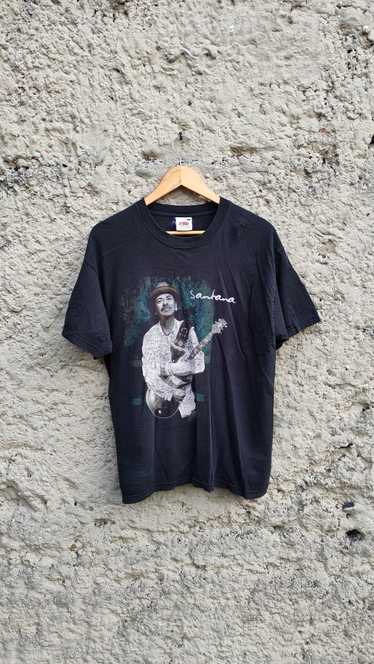 Band Tees × Streetwear × Vintage Carlos Santana Sh