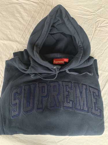 Supreme Supreme Navy Pullover Hooded Sweatshirt