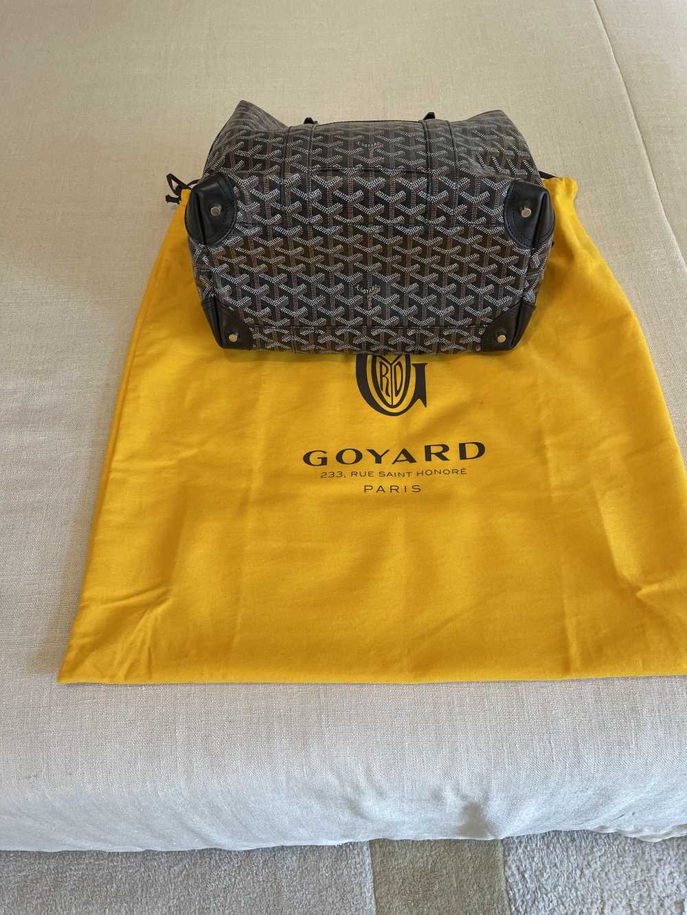 Goyard Yellow Goyardine Canvas And Chevroches Calfskin Boeing 45 Silver  Hardware Available For Immediate Sale At Sotheby's
