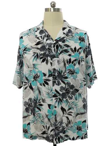 1990's Mens Rayon Hawaiian Shirt - image 1