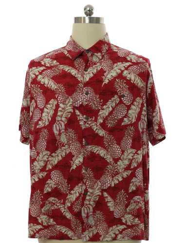1990's Campia Mens Rayon Hawaiian Shirt - image 1