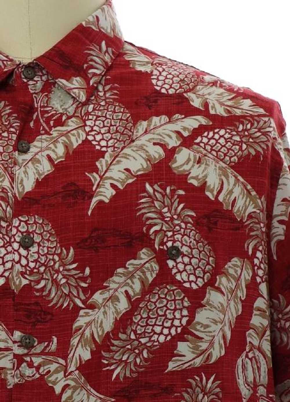 1990's Campia Mens Rayon Hawaiian Shirt - image 2