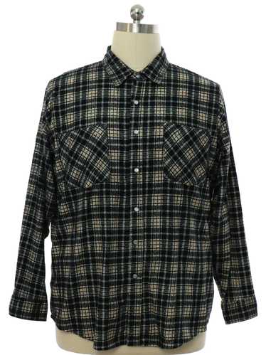 1990's Haband Mens Flannel Shirt