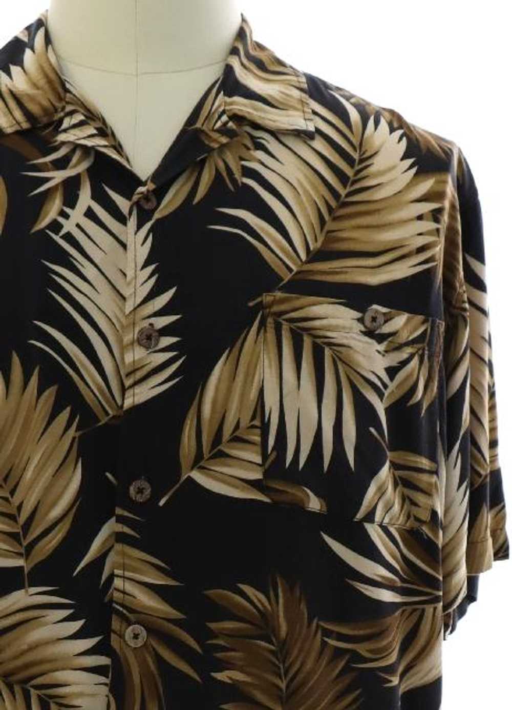 1990's Montego Joe Mens Montego Joe Rayon Hawaiia… - image 2