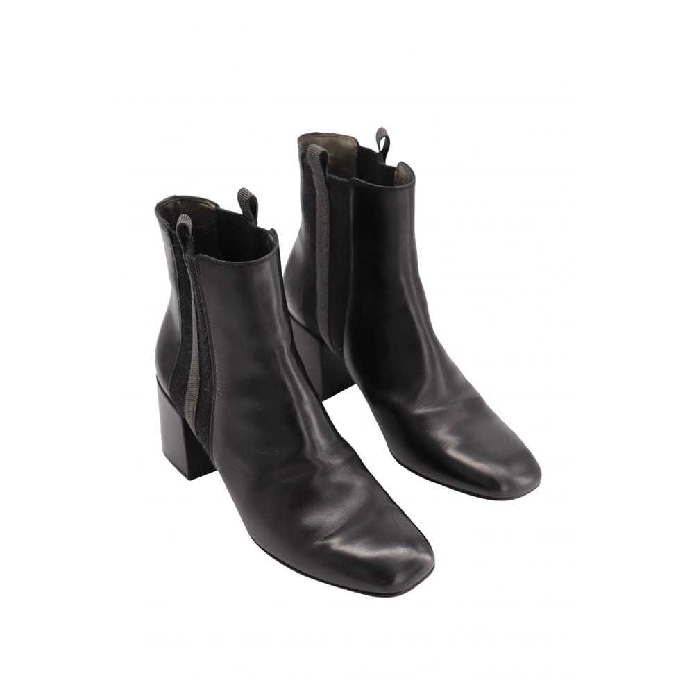 Brunello Cucinelli Leather ankle boots - image 3