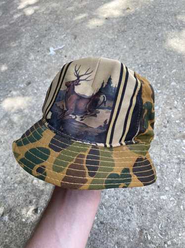 Camo × Vintage 80’s Duck Camouflage Bucket Hat