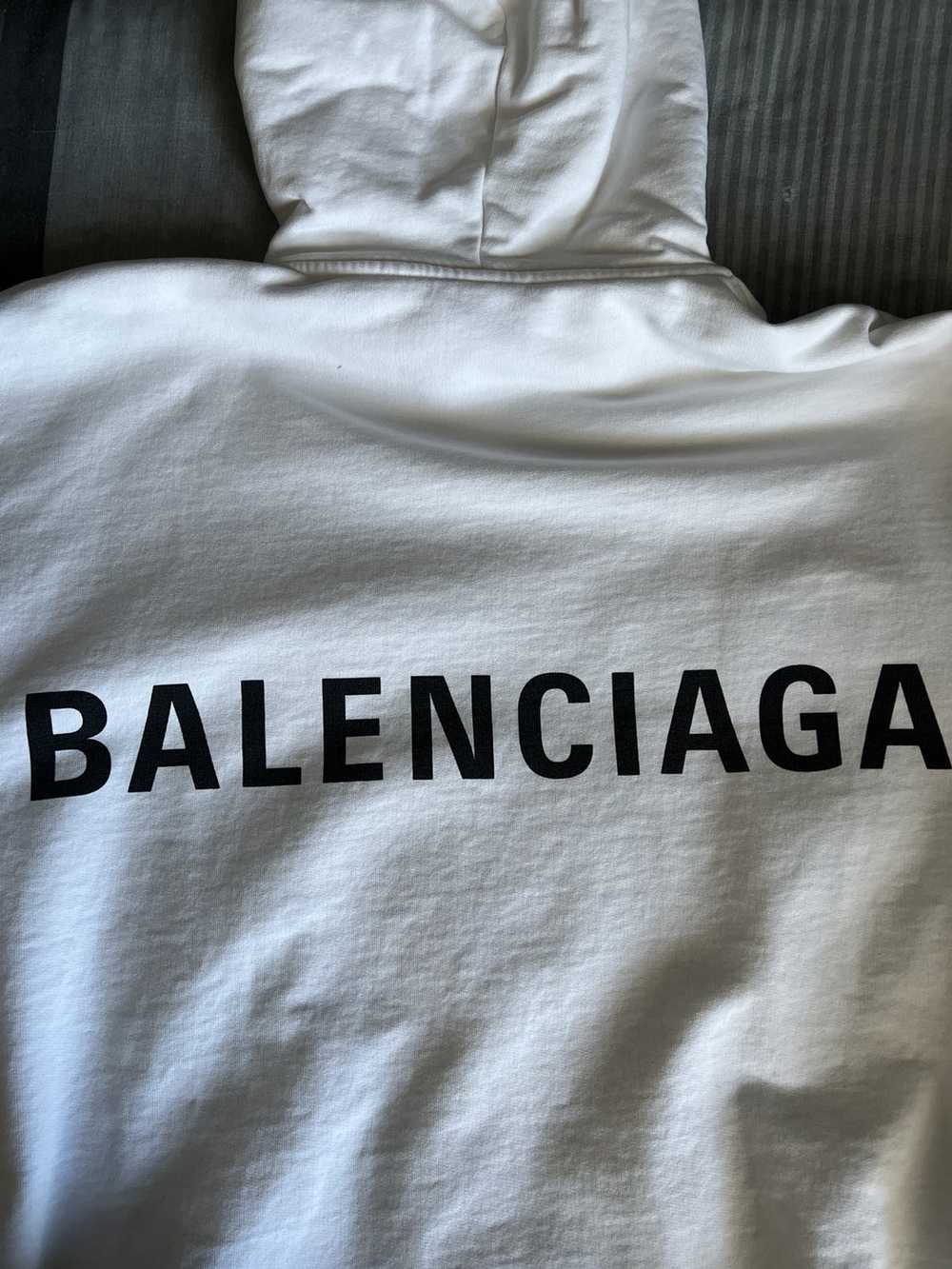 Balenciaga Balenciaga Men's Logo Hoodie Sweatshir… - image 3