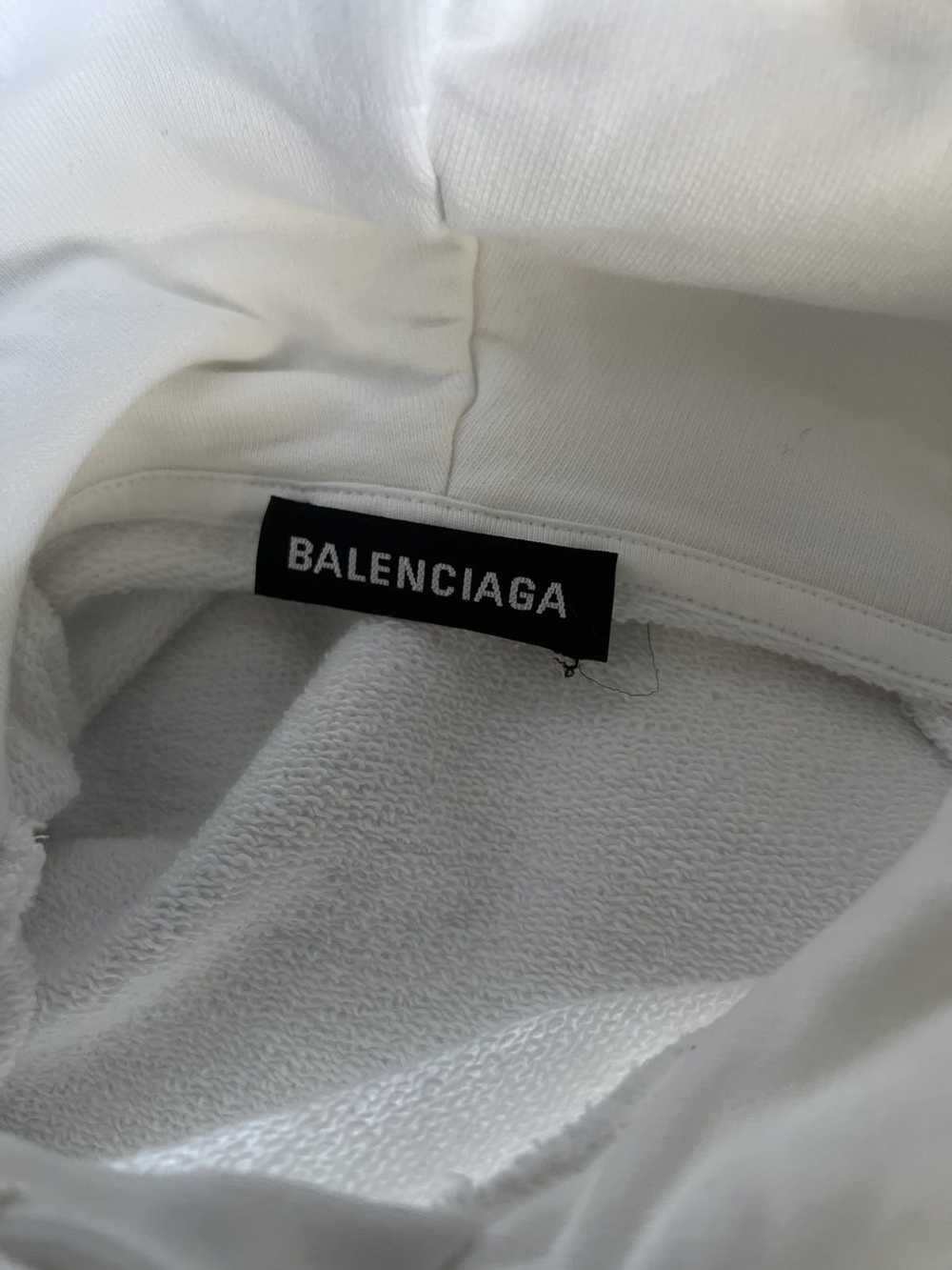 Balenciaga Balenciaga Men's Logo Hoodie Sweatshir… - image 4