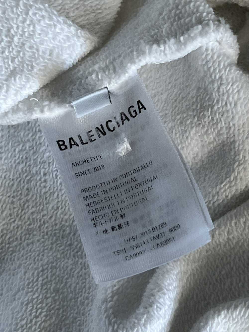 Balenciaga Balenciaga Men's Logo Hoodie Sweatshir… - image 6