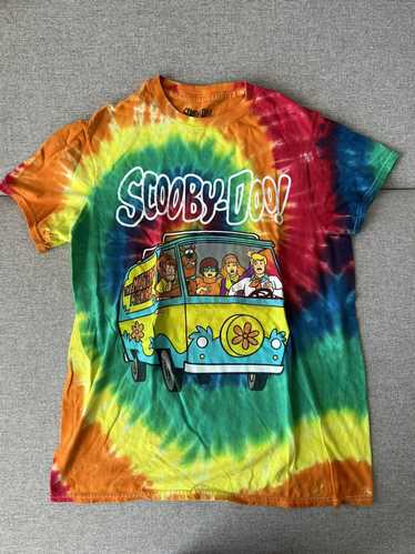 Vintage Scooby Doo and The Gang tie-dye t-shirt