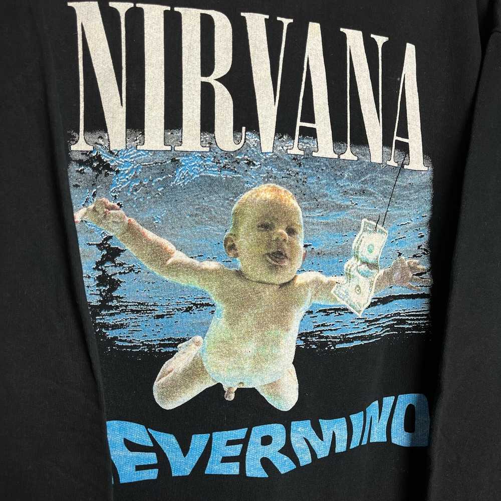 Nirvana × Other × Vintage Nirvana nevermind black… - image 2