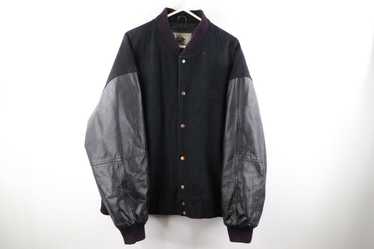 Amazing 1990s leather varsity - Gem