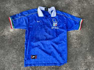 Nike × Soccer Jersey × Vintage ITALY Away Shirt J… - image 1