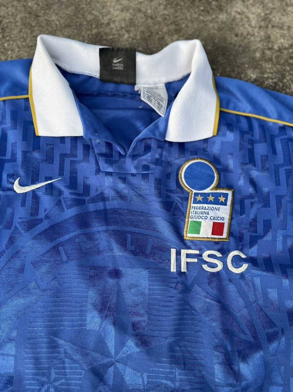 Nike × Soccer Jersey × Vintage ITALY Away Shirt J… - image 3