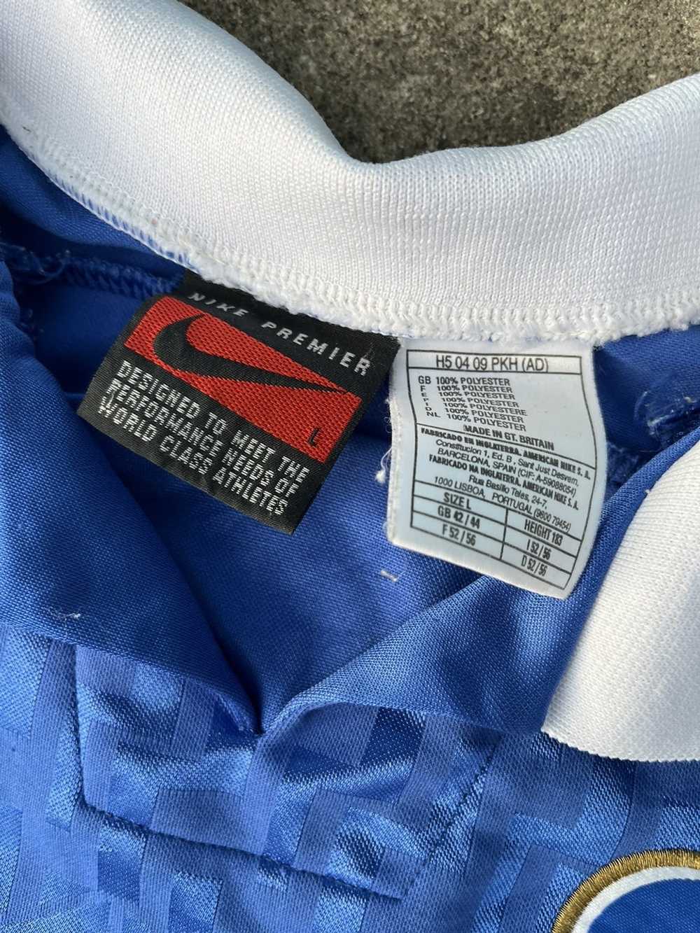 Nike × Soccer Jersey × Vintage ITALY Away Shirt J… - image 4
