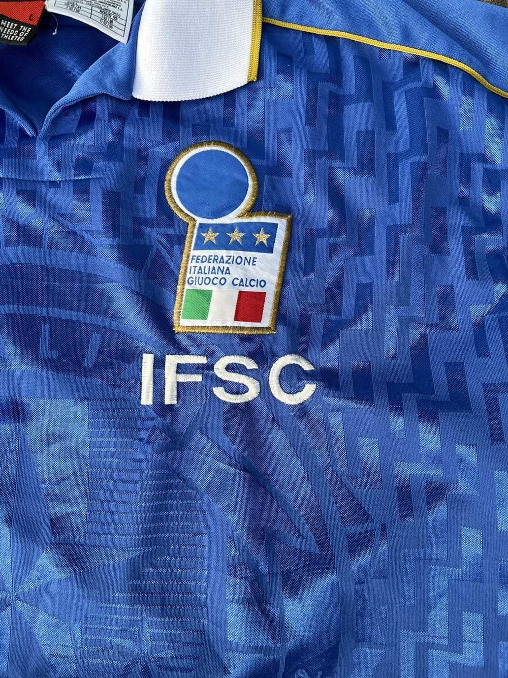 Nike × Soccer Jersey × Vintage ITALY Away Shirt J… - image 5