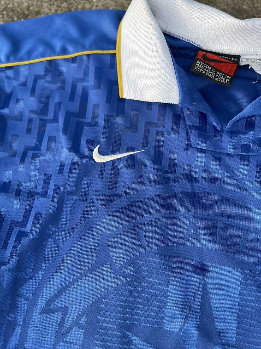 Nike × Soccer Jersey × Vintage ITALY Away Shirt J… - image 7