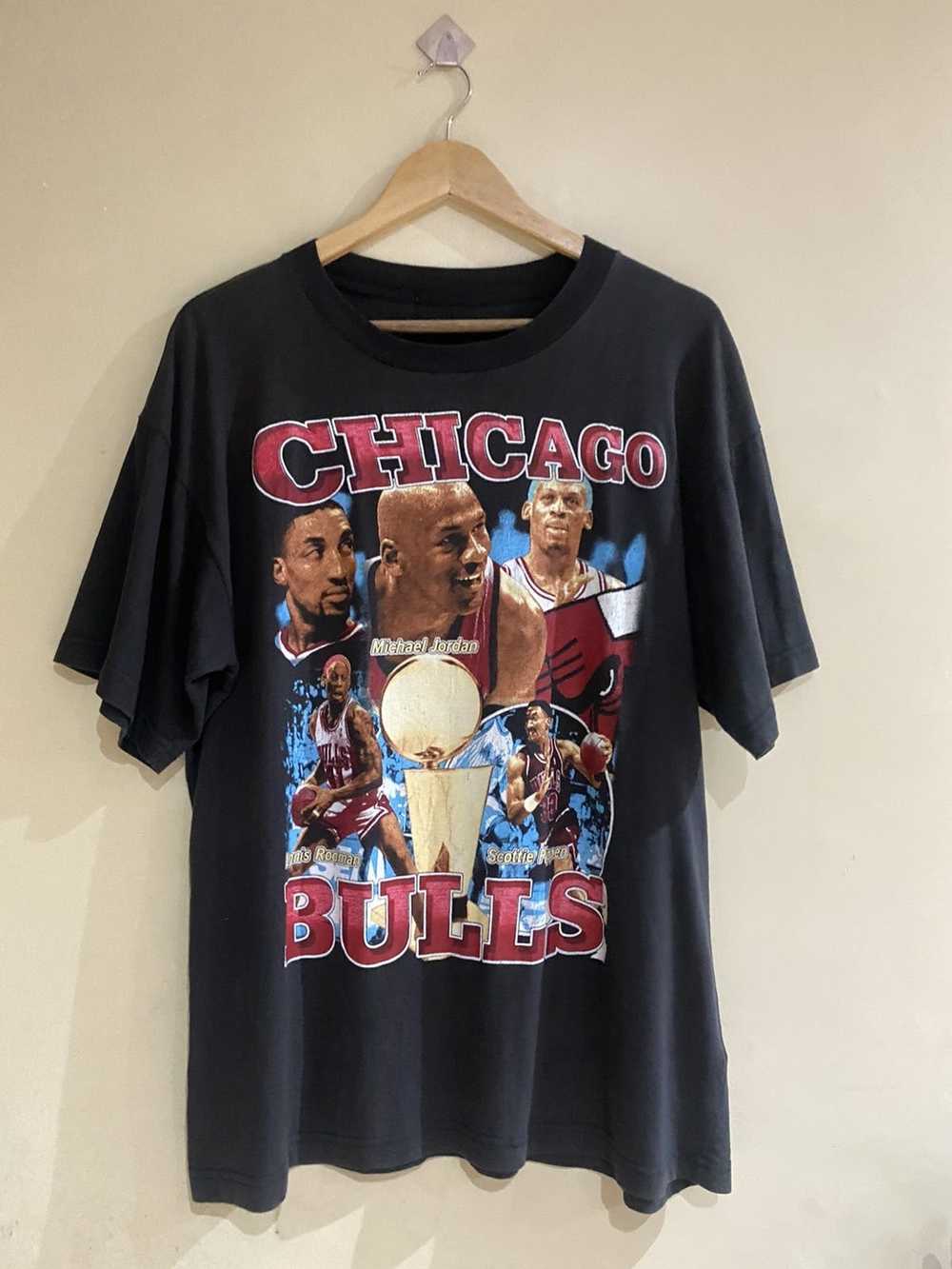 NBA × Rap Tees × Vintage Vintage bootleg chicago … - image 1