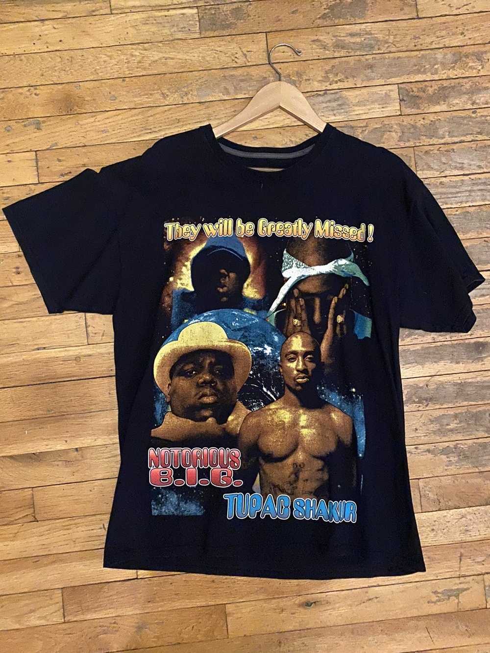 Vintage Vintage In Memory of Notorious BIG Biggie Tup… - Gem