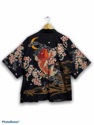 Kimono Japan Dragon × Sukajan Souvenir Jacket Kim… - image 1
