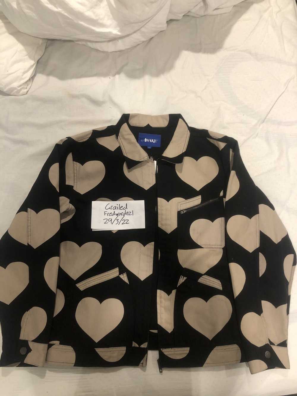 Awake Hearts Harrington jacket black/white - image 6