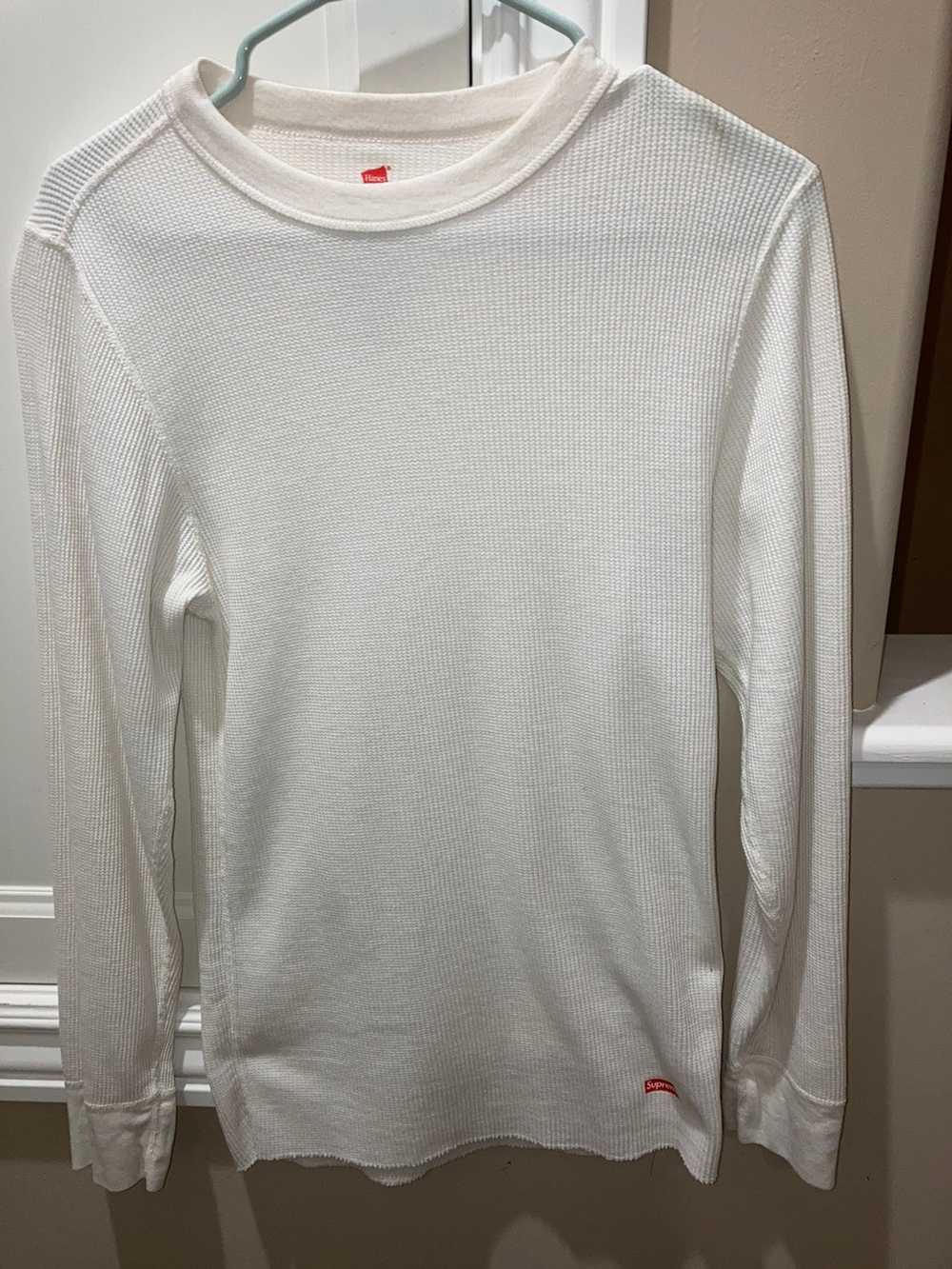 Supreme Supreme X Hanes thermal sweatshirt - image 1