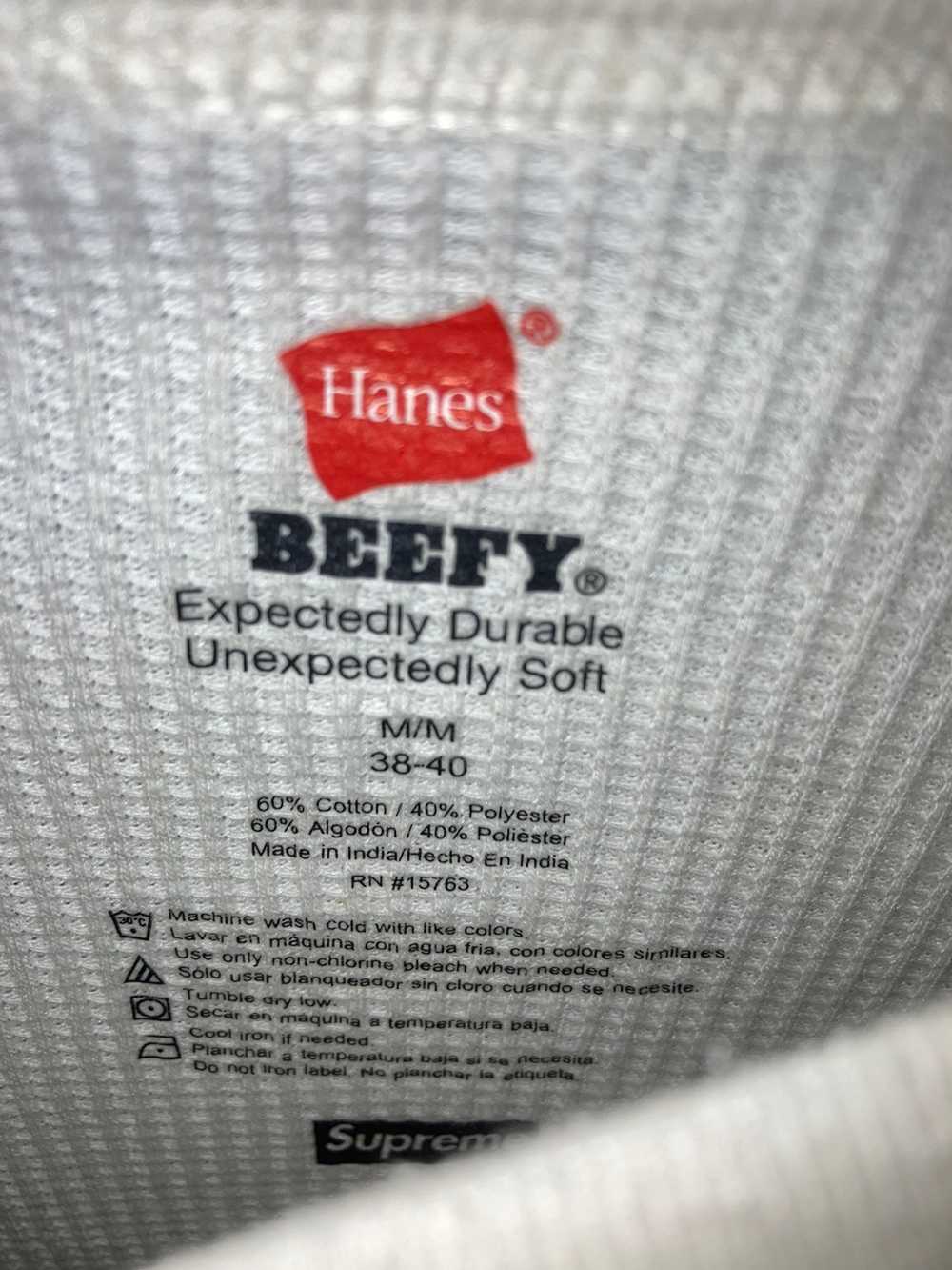 Supreme Supreme X Hanes thermal sweatshirt - image 6