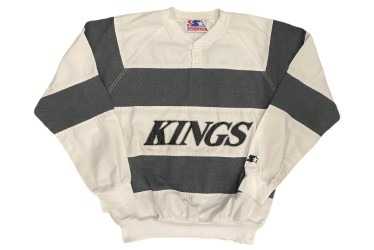 Starter Los Angeles Kings 1/4 Button L/S - image 1