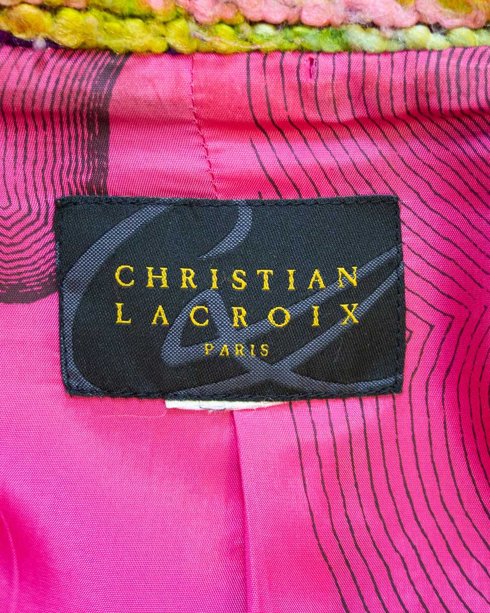 Christian Lacroix Multi Color Variegated Boucle J… - image 6