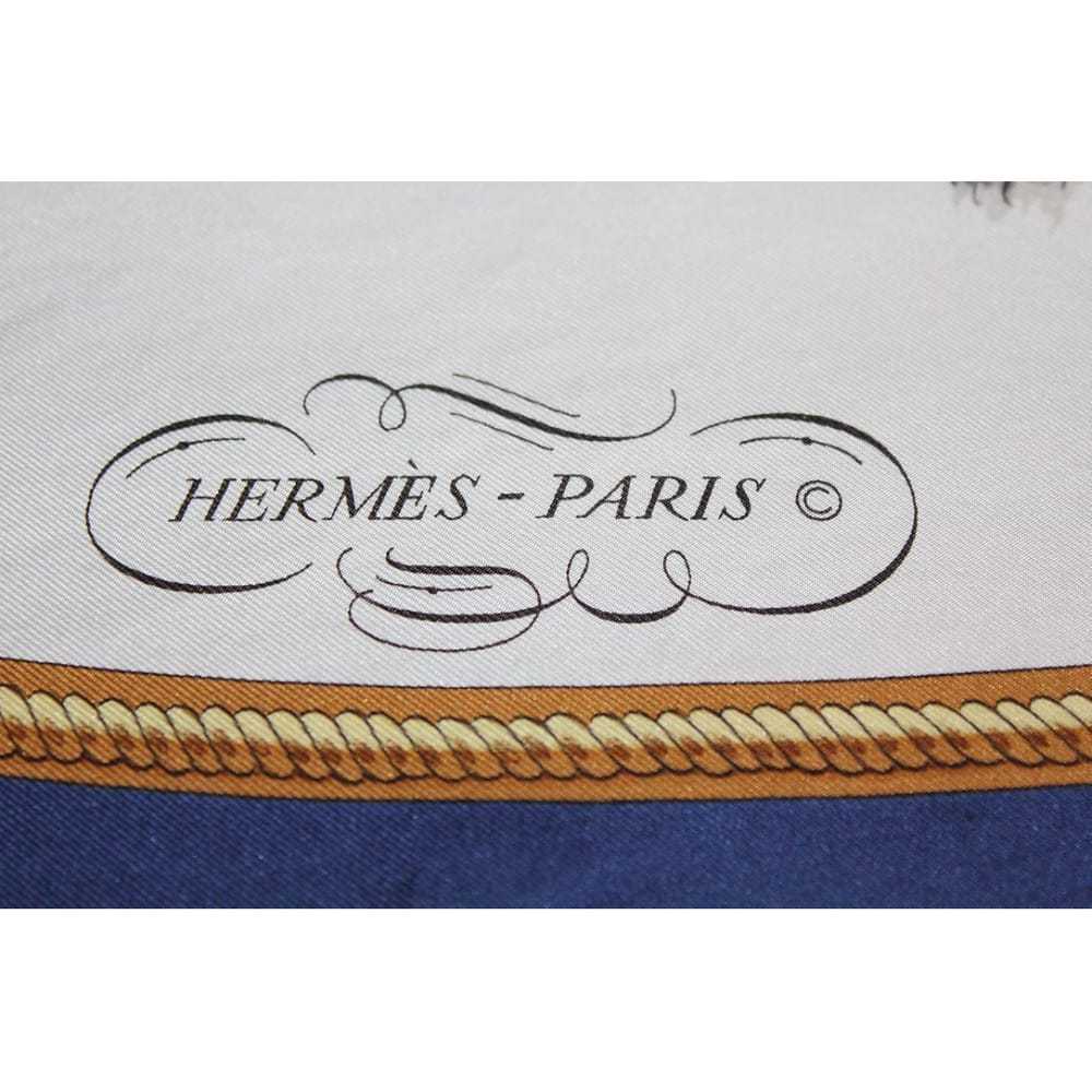 Hermès Carré 90 silk silk handkerchief - image 9