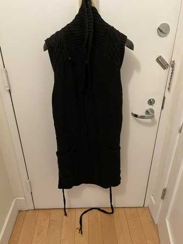 Number (N)ine Number (n)ine knit wrap vest sz 3 46