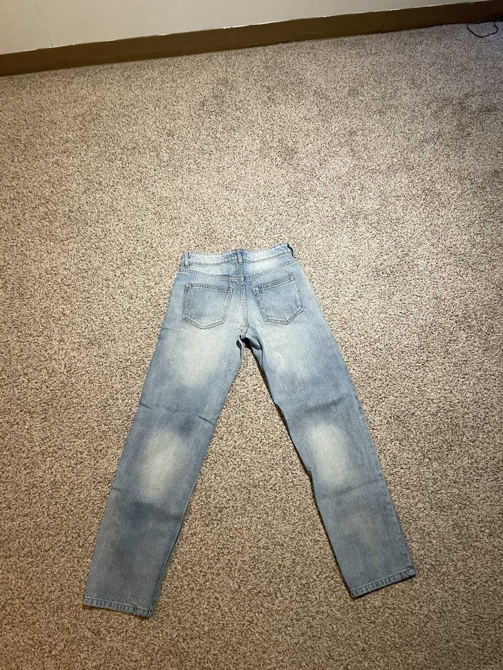 Vintage vintage light wash jeans - image 2