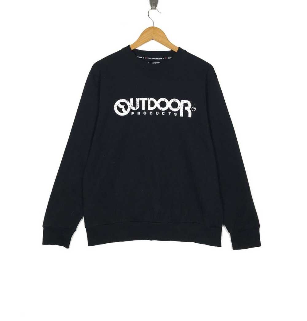 Other × Vintage Outdoor Sweatshirt Big Logo Spell… - image 1