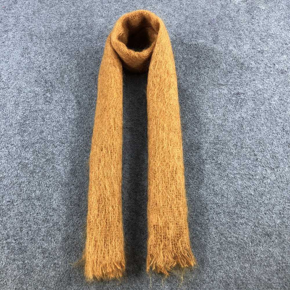 Other × Vintage Golden Scarf Muffler Mohair V653 - image 1