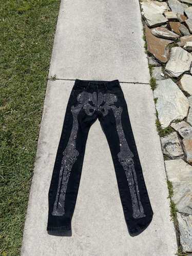 Streetwear × Vintage Skeleton pants