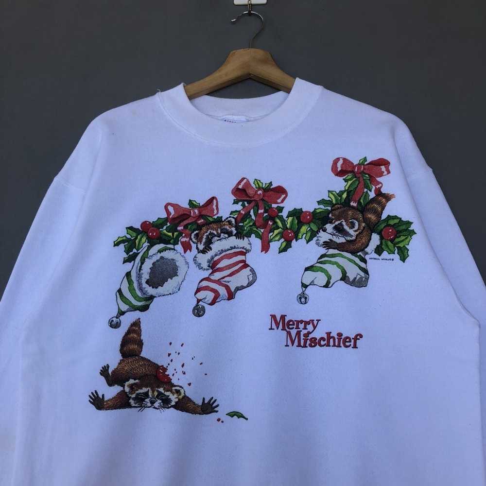 Japanese Brand × Vintage Merry Mischief Sweatshir… - image 3