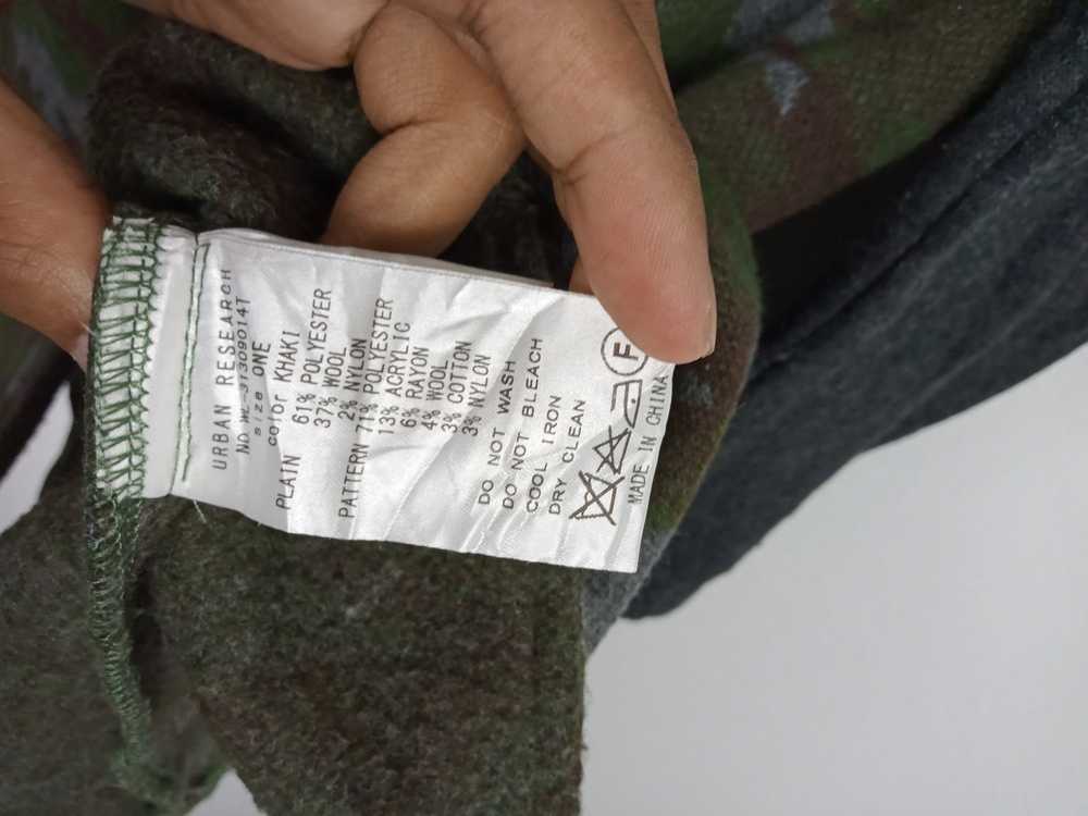 Urban Research Doors Urban Research Camo Wool Nic… - image 5