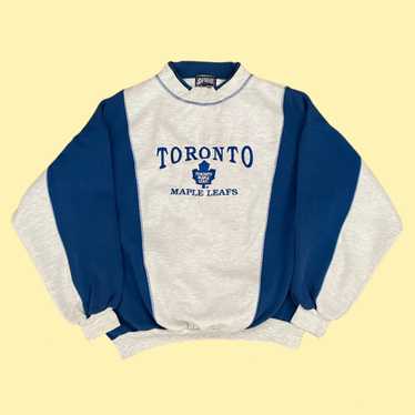 Men's Toronto Maple Leafs Mitchell & Ness White/Blue Vintage