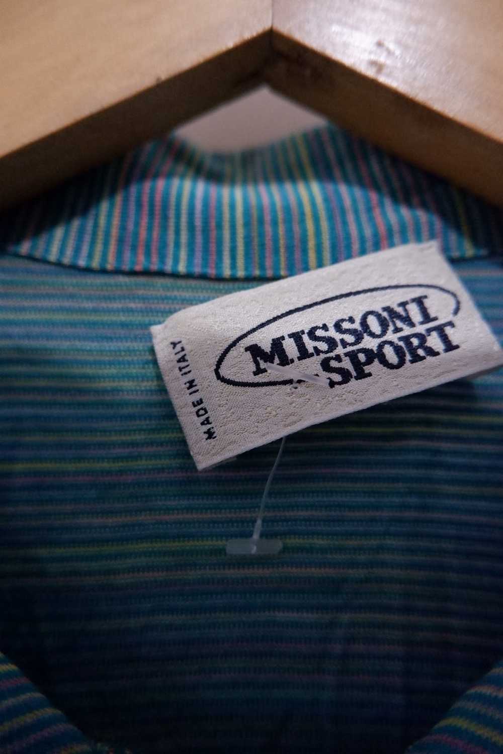 Missoni Vintage Missoni Sport Button Shirt Knitted - image 9