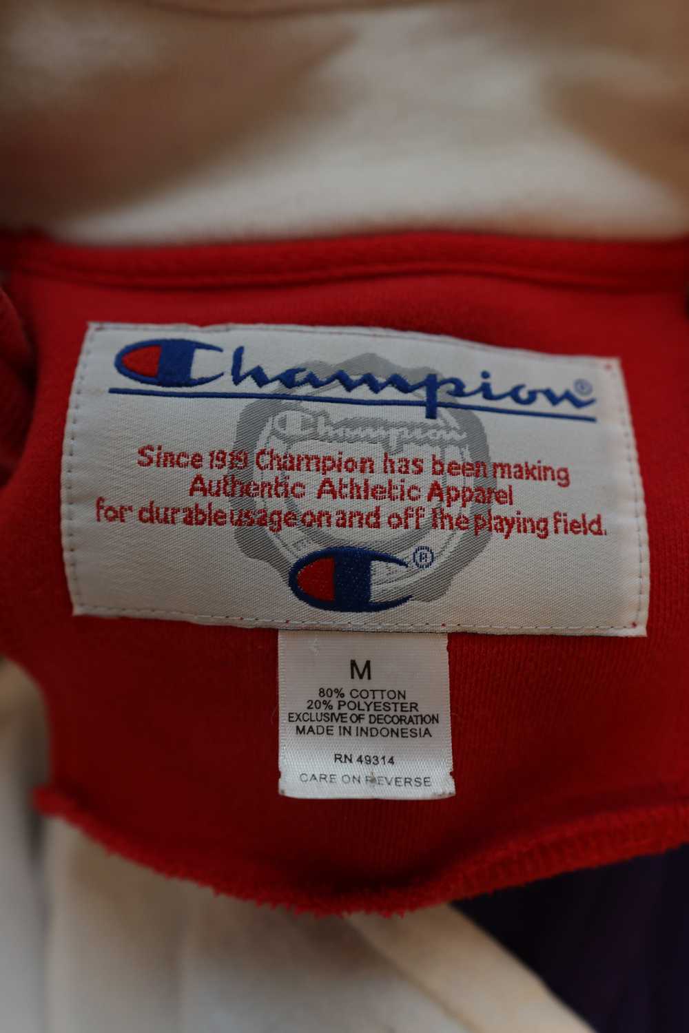 Champion × Vintage Wisconsin Champion Jacket and/… - image 5