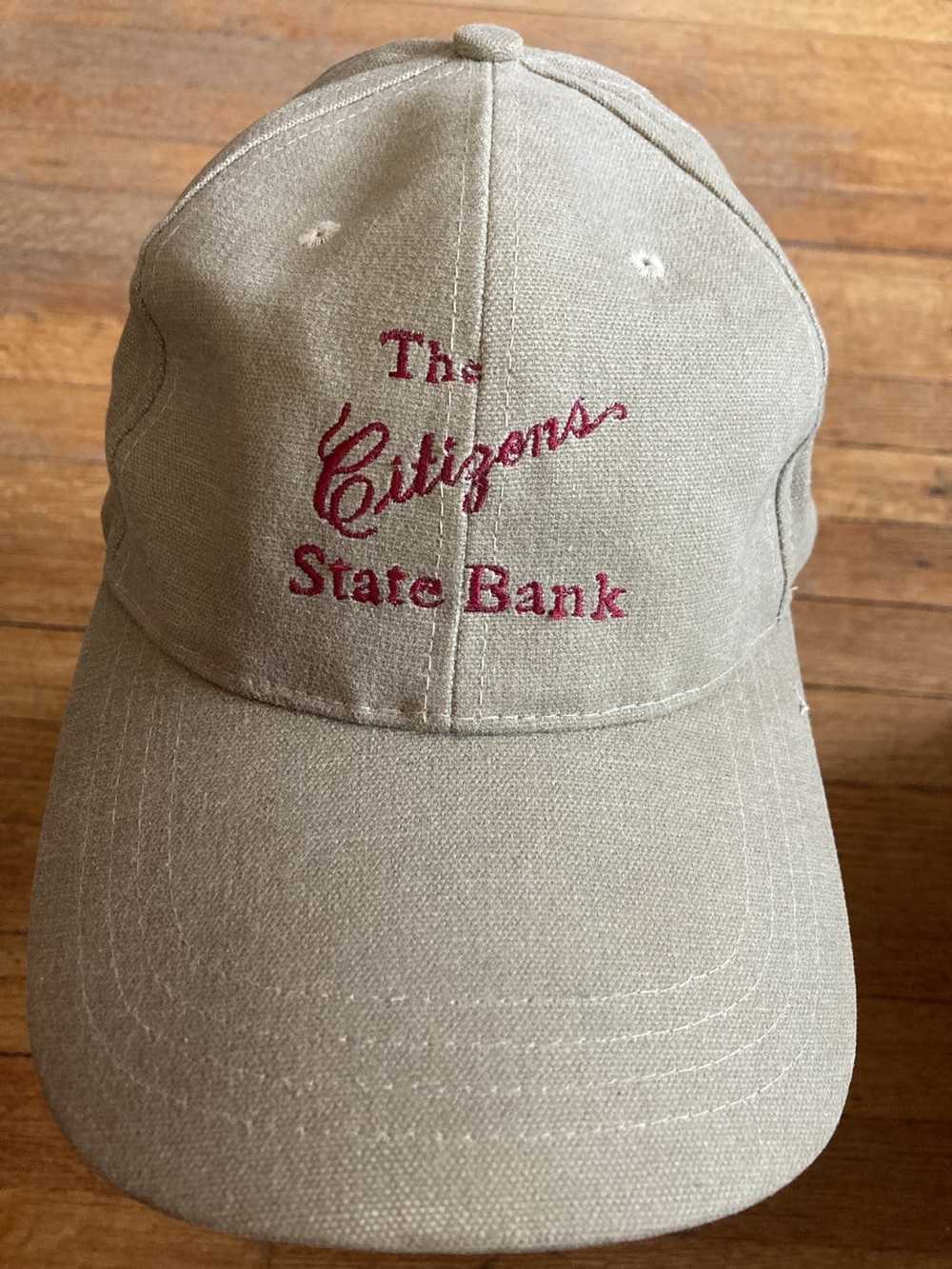 Hat × Strapback × Vintage The Citizens State Bank… - image 1