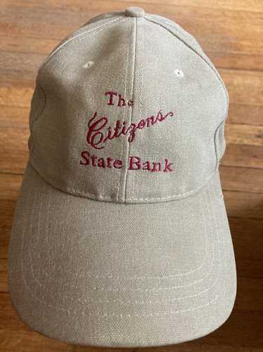 Hat × Strapback × Vintage The Citizens State Bank 