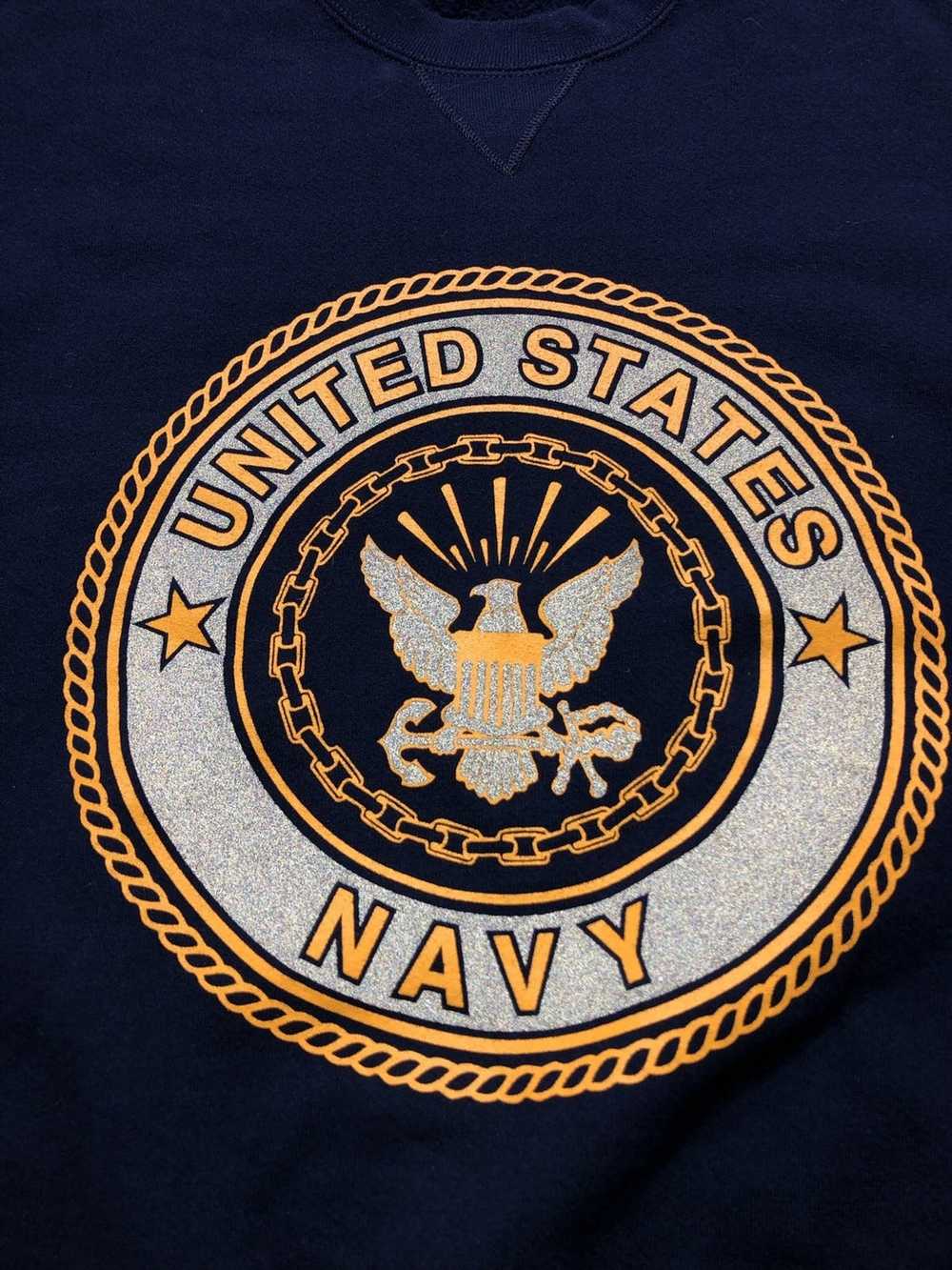 Vintage Vintage United States Navy Reflective Cre… - image 2