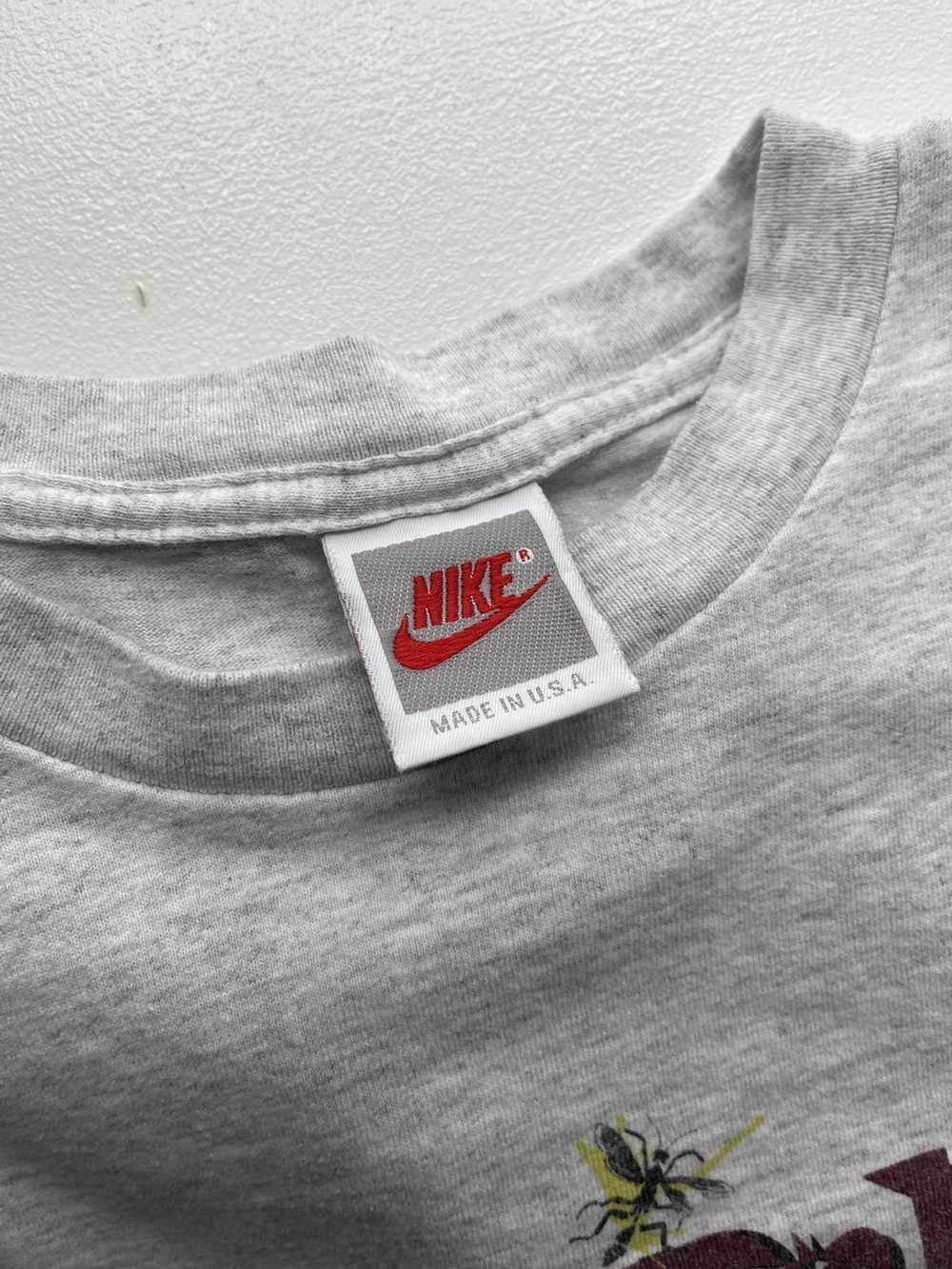 Nike × Vintage Vintage Nike Biking Fast Food Tee - image 3