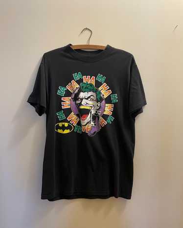 Vintage vintage joker 1989 single stitch batman t… - image 1