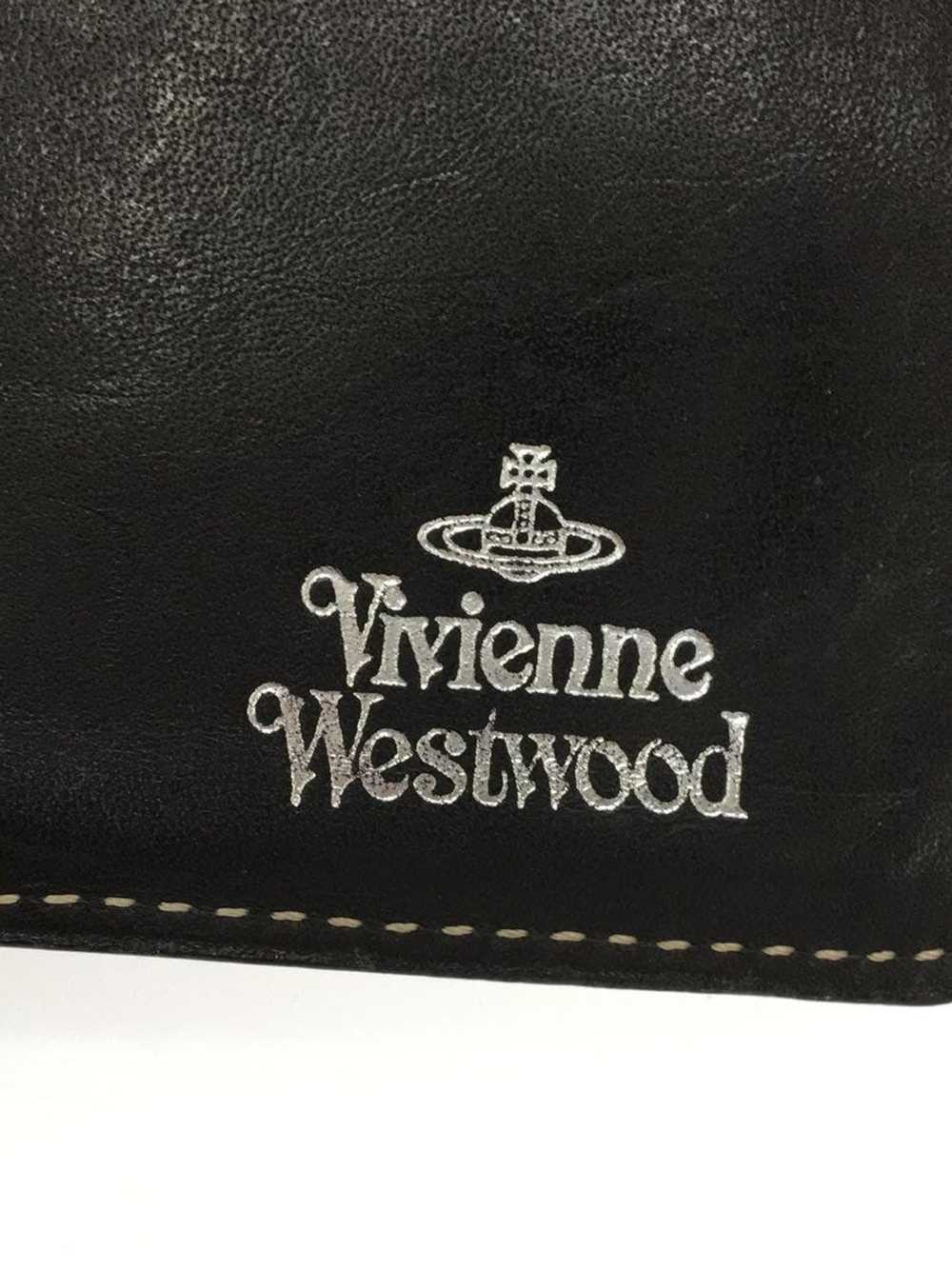 Vivienne Westwood Contrast Stitch Multi Orb Leath… - image 6