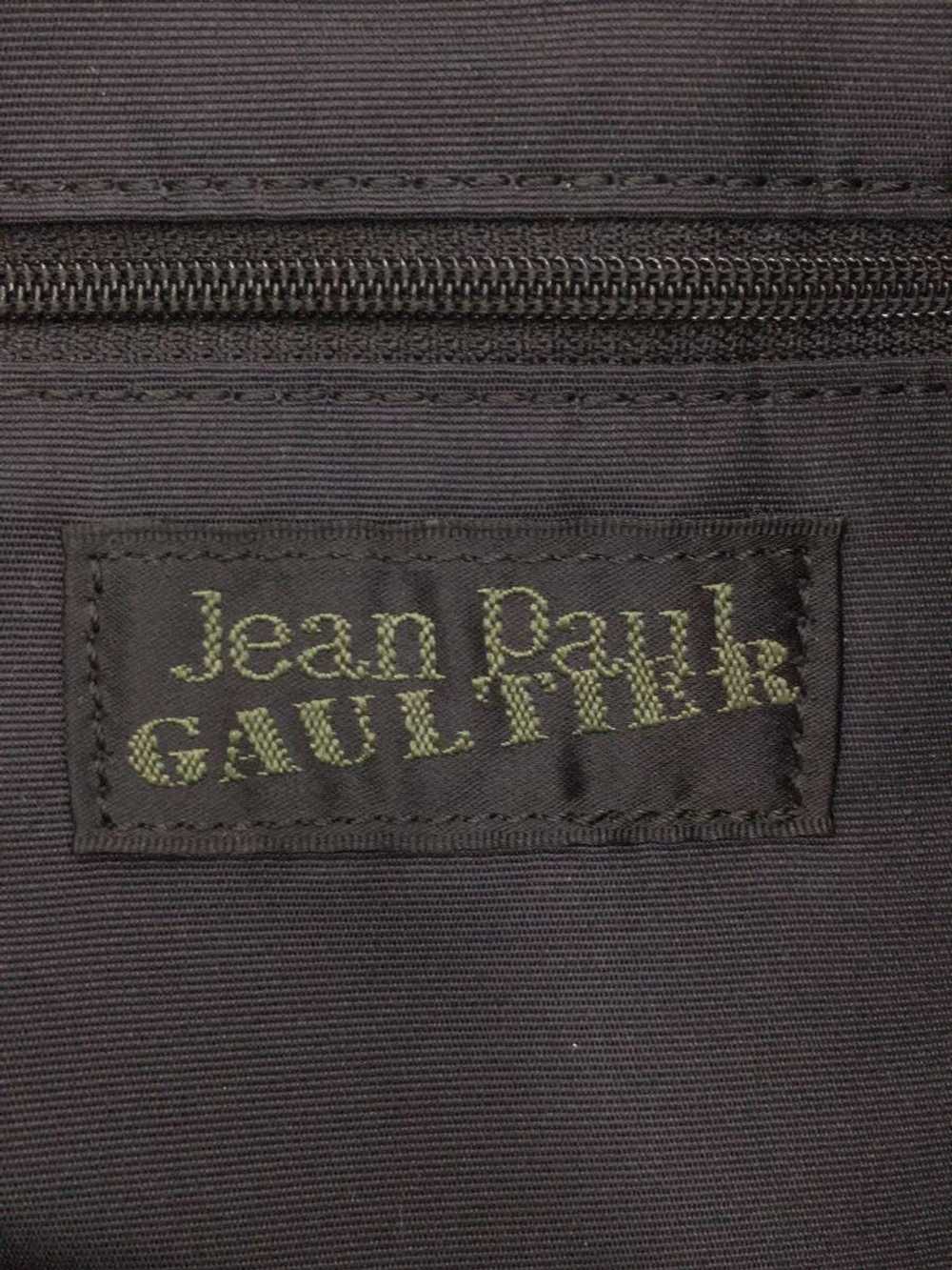 Jean Paul Gaultier JPG Script Zip Tote Shoulder B… - image 6